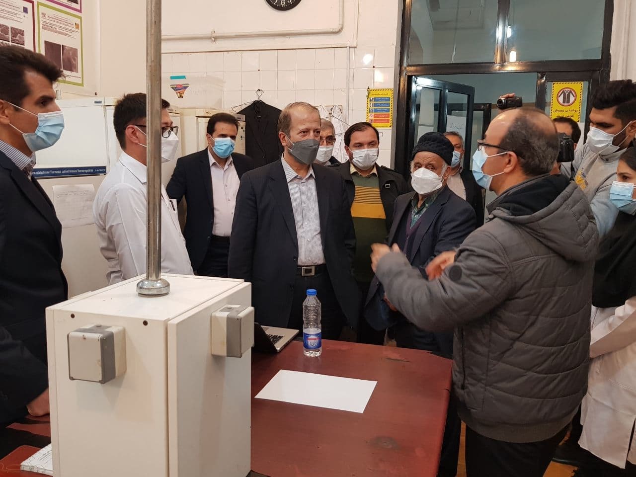 TMU's chancellor visited the faculty of Natural Resources and Marine Sciences (Noor campus)