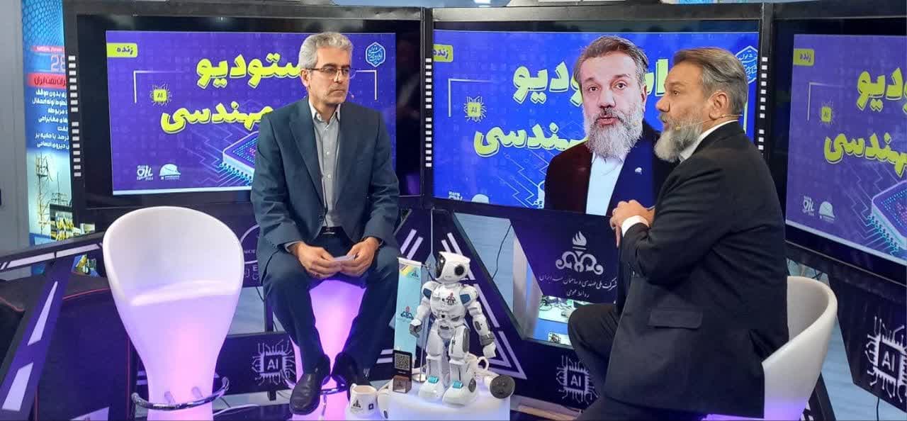 حضور معاون پژوهشی و فناوری دانشگاه در نمایشگاه نفت، گاز و پتروشیمی