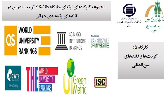 کارگاه «گرنت ها و فاندهای بین المللی» برگزار می شود