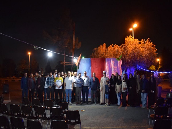 برگزاری جشن و نور افشانی به مناسبت دهه کرامت در دانشکده کشاورزی 